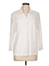 Lands' End Ivory 3/4 Sleeve Polo Size L - photo 1