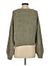 Altar'd State 100% Polyester Tweed Green Pullover Sweater Size S - photo 2