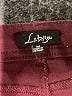 La Bijou Solid Burgundy Jeans Size M - photo 7