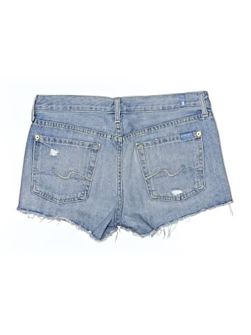 7 For All Mankind Denim Shorts (view 2)