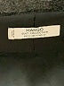 Mango 100% Polyester Black Casual Dress Size 4 - photo 7