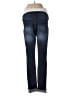 S.O.N.G. Solid Blue Jeans Size Sm Maternity - photo 2