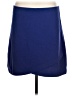 Ann Taylor LOFT Solid Blue Casual Skirt Size L - photo 1