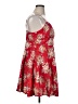 Dots 100% Cotton Red Cocktail Dress Size XL - photo 4