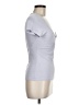 Max Mara Gray Short Sleeve Top Size M - photo 4
