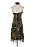 Unbranded 100% Polyester Graphic Green Cocktail Dress Size 5 - photo 2
