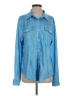 Shein Blue Long Sleeve Blouse Size 3X - photo 1