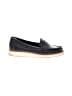 White Mountain 100% Leather Black Flats Size 8 - photo 1