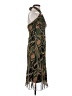 Unbranded 100% Polyester Graphic Green Cocktail Dress Size 5 - photo 4