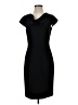 Calvin Klein Solid Black Cocktail Dress Size 4 - photo 1