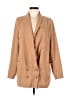 Missguided 100% Polyester Tan Blazer Size 8 - photo 1