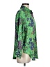 Industry 100% Polyester Floral Green 3/4 Sleeve Blouse Size M - photo 4