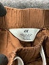 H&M 100% Polyester Solid Brown Khaki Shorts Size 4T - photo 3