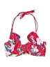 Pour Moi? Floral Red Swimsuit Top Size 34F - photo 1
