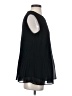 H&M 100% Polyester Black Sleeveless Blouse Size S - photo 4