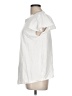 Isabel 100% Cotton Ivory Short Sleeve Top Size L - photo 5