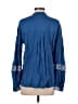 Rebecca Minkoff Blue Long Sleeve Blouse Size XXS - photo 2