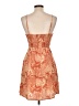 Roxy 100% Viscose Paisley Orange Cocktail Dress Size 12 - photo 2