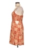 Roxy 100% Viscose Paisley Orange Cocktail Dress Size 12 - photo 5