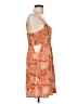 Roxy 100% Viscose Paisley Orange Cocktail Dress Size 12 - photo 4