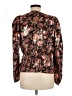 Express Brown Long Sleeve Blouse Size M - photo 2
