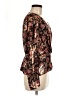 Express Brown Long Sleeve Blouse Size M - photo 4