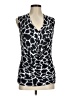 Classiques Entier 100% Viscose Black Sleeveless Blouse Size M - photo 1