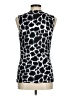 Classiques Entier 100% Viscose Black Sleeveless Blouse Size M - photo 2