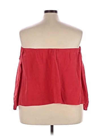 Boulee 3/4 Sleeve Silk Top (view 2)