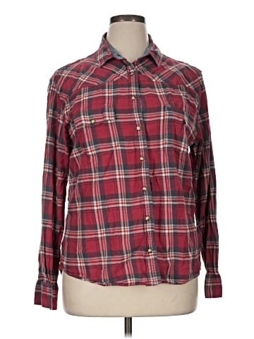 Jachs Girlfriend Long Sleeve Button-Down Shirt (view 1)