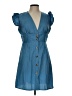 Unbranded 100% Polyester Blue Casual Dress Size L - photo 1