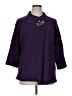 JM Collection Purple Cardigan Size 0X - photo 1