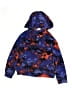 Rockets of Awesome 100% Polyester Print Blue Pullover Hoodie Size 10 - photo 1