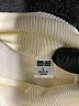 Uniqlo Ivory Long Sleeve Top Size L - photo 7