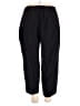 Unbranded Solid Black Casual Pants Size 4X - photo 2