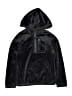 Old Navy 100% Polyester Black Zip Up Hoodie Size 8 - photo 1