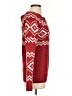Lole Chevron-herringbone Red Pullover Sweater Size S - photo 4