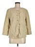 Isda & Co Tan 3/4 Sleeve Button-Down Shirt Size M - photo 1