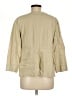 Isda & Co Tan 3/4 Sleeve Button-Down Shirt Size M - photo 2