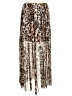 P.S. Kate Animal Print Brown Casual Skirt Size 1X - photo 1