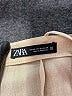 Zara Solid Tan Cocktail Dress Size XS - photo 7