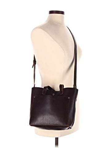 Portland Leather Goods Leather Crossbody Bag (view 2)