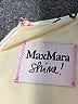 Max Mara 100% Silk Floral White Casual Dress Size 6 - photo 3