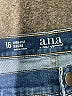 a.n.a. A New Approach Hearts Blue Jeans Size 16 - photo 4