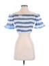 STAUD 100% Polyester Blue Short Sleeve Top Size S - photo 1