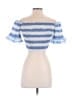 STAUD 100% Polyester Blue Short Sleeve Top Size S - photo 2