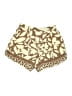 Vitamin A Animal Print Brown Shorts Size S - photo 1