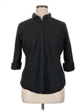 Worthington 3/4 Sleeve Button Down Shirt