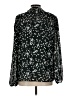 Dokotoo 100% Polyester Stars Black Long Sleeve Blouse Size L - photo 2