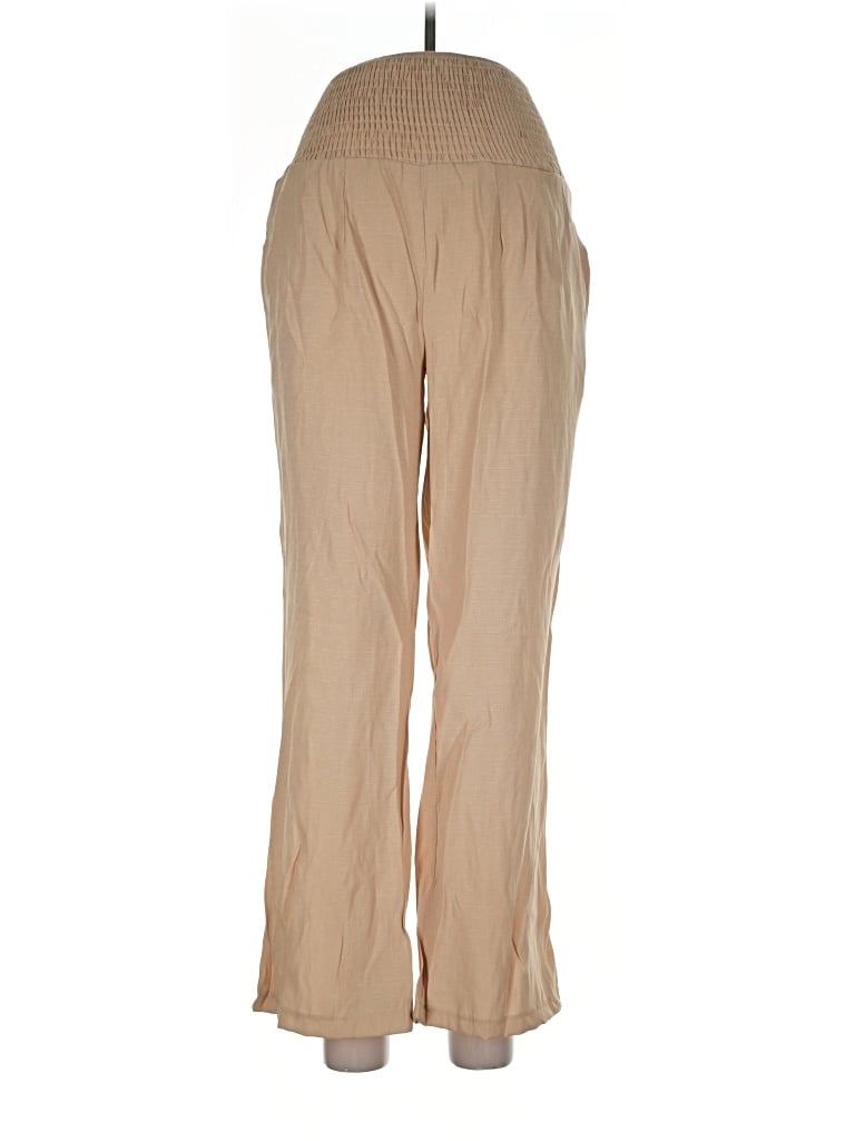 Pre-owned Unbranded Casual Pants In Tan